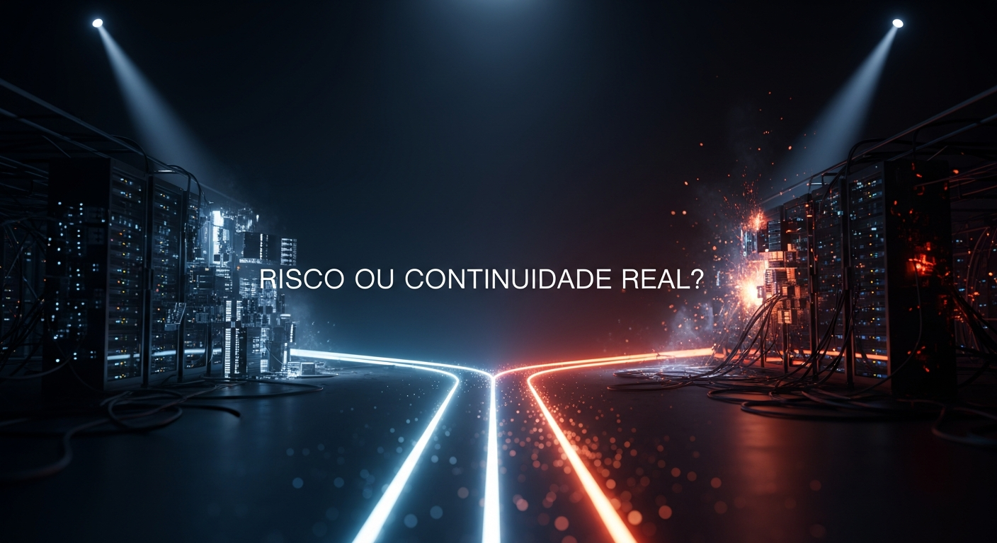 Certificação Tier III em data centers: a decisão que separa risco operacional de continuidade