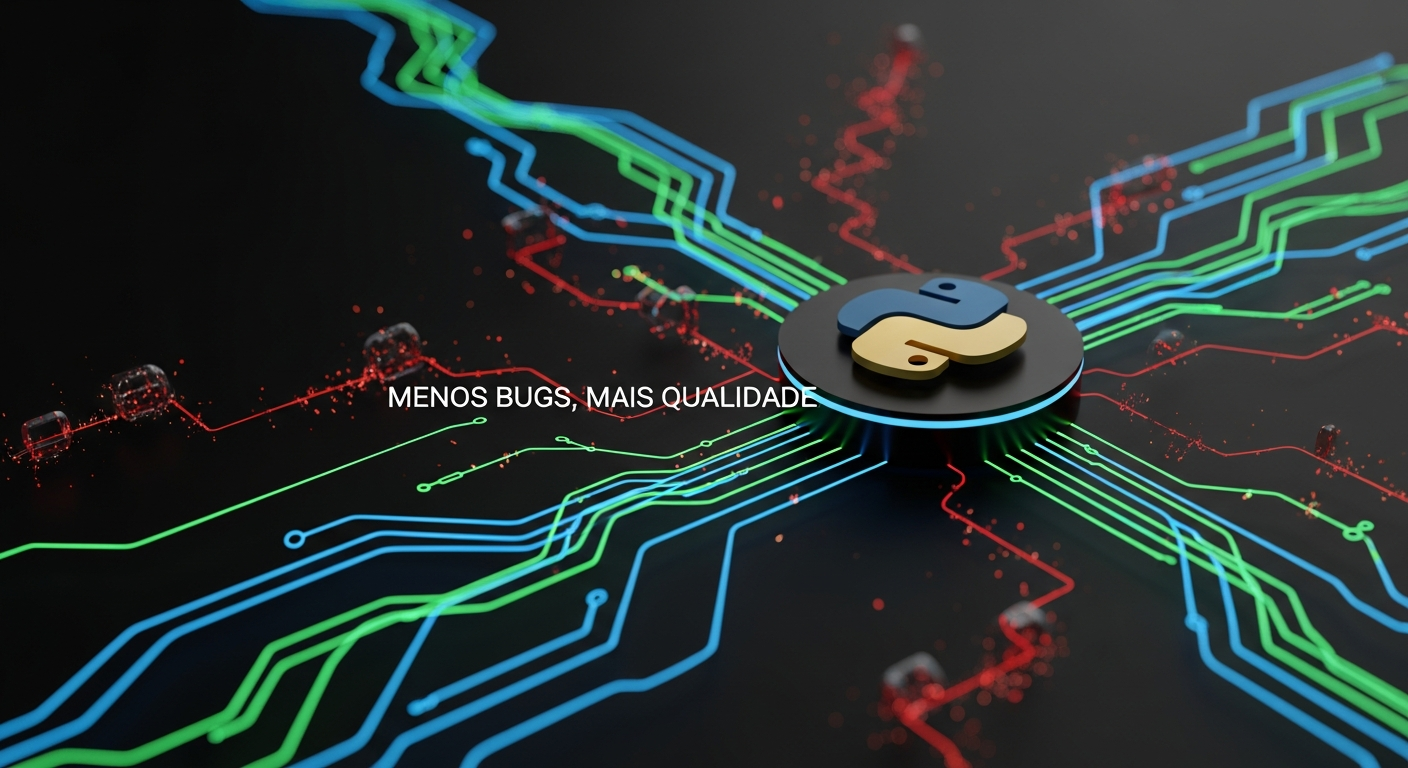 Qualidade de código Python em produção: como montar uma estratégia que reduz bugs antes que eles custem caro